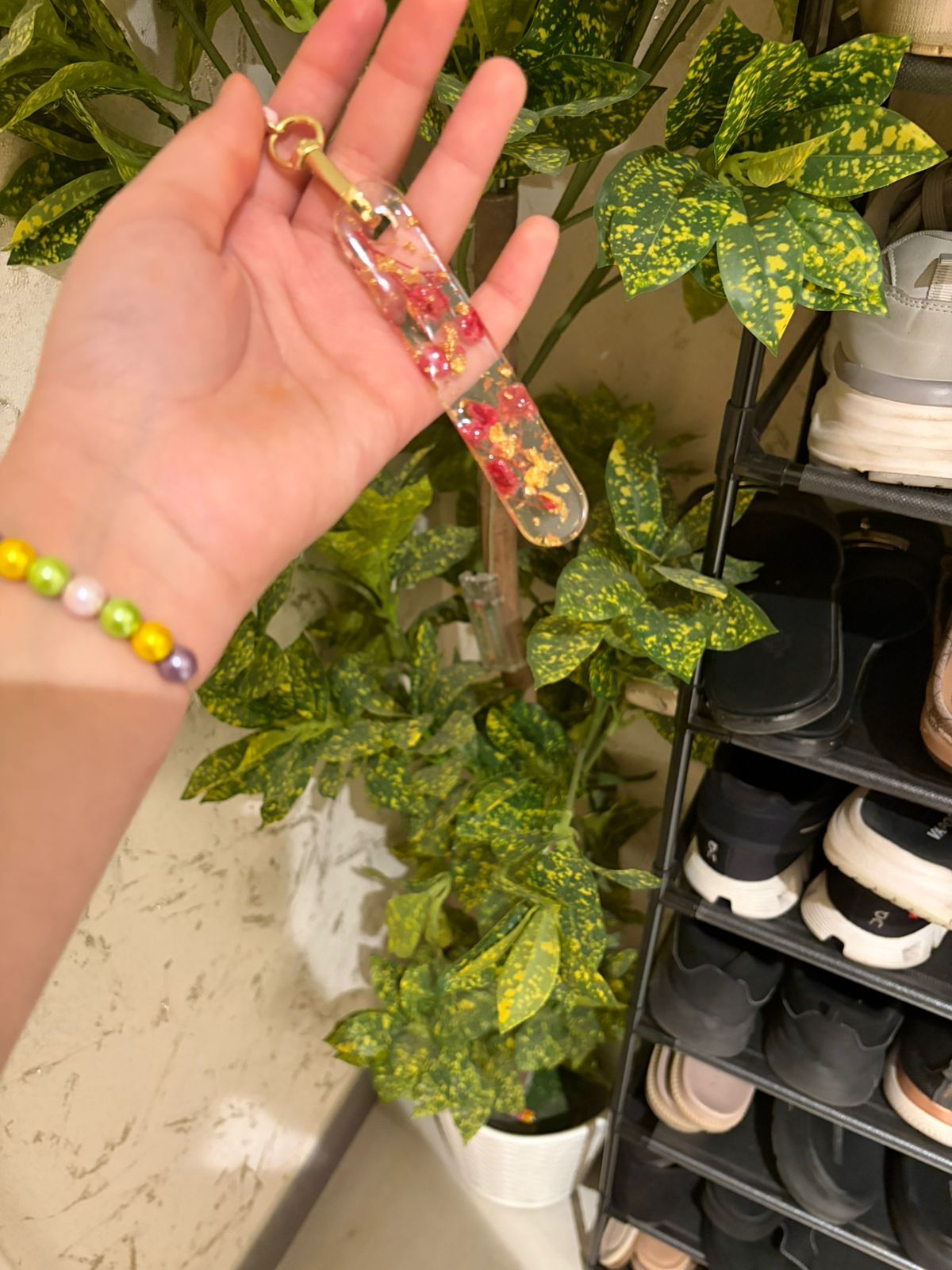 Floral Whisper Bookmark